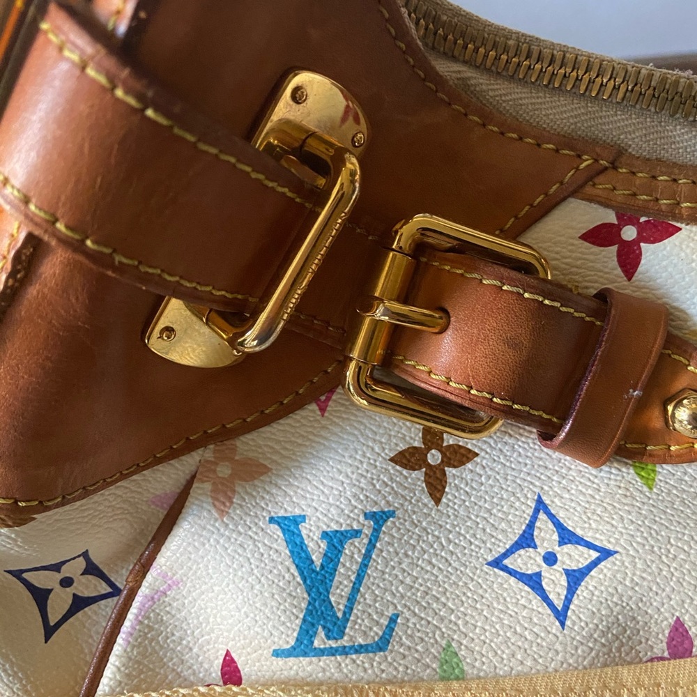 *SOLDOUT* Louis Vuitton Greta Multicolor White - Picture 11 of 12